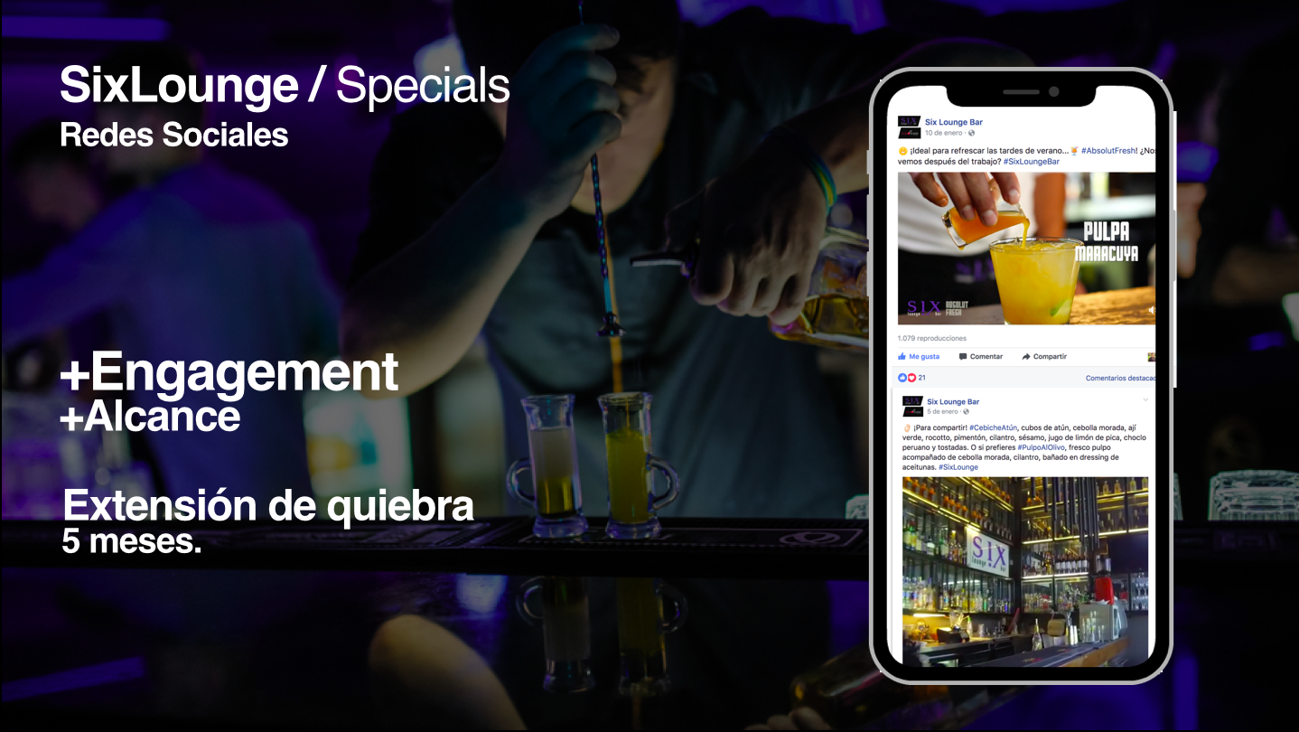 Six Lounge — Administración de Redes