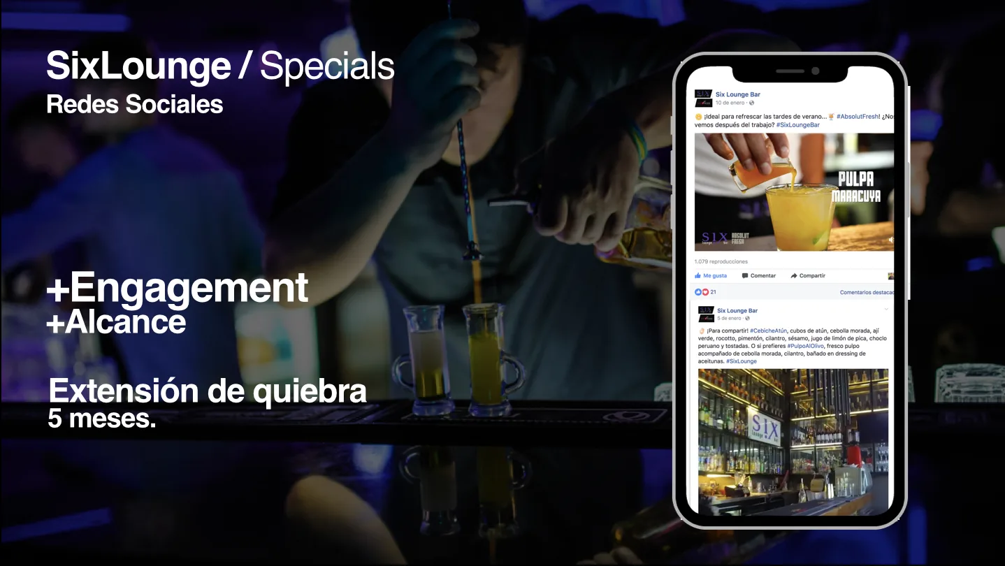 Six Lounge — Administración de Redes